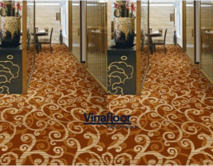 Vinafloor cung cấp thảm trải sàn chất lượng cho khách sạn.